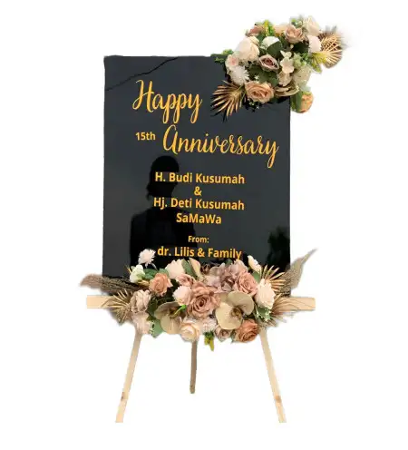 Papan Bunga Akrilik Tlogosadang
